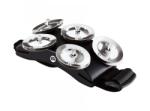 Meinl Cajon Foot Tambourine Black CFT5-BK