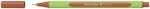 Schneider Liner SCHNEIDER Line-Up, rubber grip, varf fetru 0.4mm - castaniu
