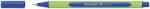Schneider Liner SCHNEIDER Line-Up, rubber grip, varf fetru 0.4mm - albastru