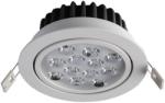 Italux TS04136A 12W 1200LM 3000K S. WH | Pitch Italux beépíthető lámpa Ø136mm 136x136mm 1x LED 1200lm 3000K ezüst (TS04136A 12W 1200LM 3000K S.WH)