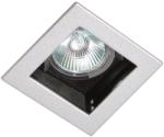 Italux DL-101/SY | Relio Italux beépíthető lámpa 95x95mm 1x MR16 / GU5.3 ezüst, fekete (DL-101/SY)