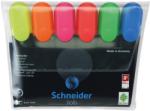 Schneider Textmarker SCHNEIDER Job, varf lat, 6 culori/set - (G, O, V, R, A, R)