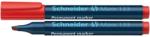 Schneider Permanent marker SCHNEIDER Maxx 133, varf tesit 1-4mm - rosu