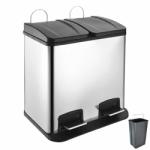 Orion Coș DUO, din inox, 2 x 20l Cos de gunoi