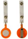  Clip cu fir retractabil, portocaliu