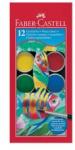 Faber-Castell Водни бои 12 цвята + четка