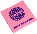Info Notes adeziv Global Notes 75 x 75 mm - roz