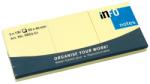 Info Notes adeziv 50 x 40 mm, 3 x 100 file, Info Notes