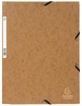  Mapa din carton cu elastic EXACOMPTA - maro