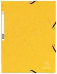 Mapa din carton cu elastic EXACOMPTA - galben