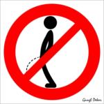  Kérem ne vizeljen a területre piktogram kismatrica tábla