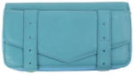 Manier Portofel dama piele bleu PTF139