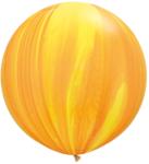 Party Center Balon latex superagate 30 inch (75 cm), yellow orange, qualatex 63760, set 2 buc (PC_Q63760)