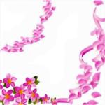 Party Center Servetele de masa cu flori roz pentru petrecere 33 cm, set 20 buc (PC_GVI62937)