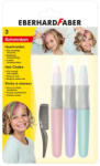 EBERHA Set creioane colorare par copii, 3 culori, EBERHARD FABER Pastel