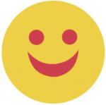MATUŠKA-DENA Plută de înot matuska dena emoji kickboard galben