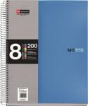 Miquelrius Spirálfüzet A4 vonalas 200lap Note Book 8 kék Miquelrius (LRM43004)