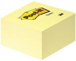 3M Öntapadó jegyzettömb 76x76mm 450lap 3M Postit sárga (LP636B)