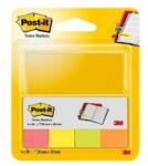 3M Jelölőcímke papír 4x50lap 20x38mm 3M Postit neon vegyes (LP6704N)