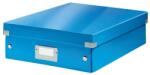 Leitz Tároló doboz rendszerező laminált karton "M" méret Leitz Click&Store kék (E60580036)