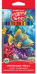  Creioane color hexagonale ArtBerry Aquarell, 24 culori/set