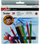 Scriva Creioane color Scriva 24 culori/set