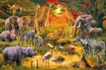 Schmidt Spiele Animale in Africa - 150 piese (56195) Puzzle