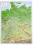 Georelief Harta in relief 3D a Germaniei, mica (in germana) (44618)