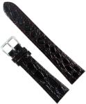  Curea Ceas De Lac Piele Naturala Maro Imprimeu Crocodil 18mm, 20mm WZ2308 (WZ2308)