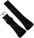  Curea Ceas cu Treapta 20mm Silicon Negru WZ1852 (WZ1852)