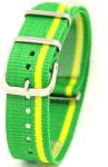  Curea NATO Material Textil Brazilia 18mm 20mm 22mm (WZ672)