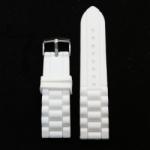  Curea Pentru Ceas din Silicon Alba (WZ674)