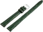 GmbH Watch Accesories Curea Ceas din Piele Naturală Neagră, cu Cusătură Orange 20mm 22mm (WZ1995)