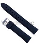  Curea de ceas neagra din silicon 18mm 20mm 22mm (WZ980)