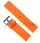  Curea ceas silicon portocalie 22mm (WZ1028)