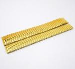  Bratara Ceas Elastica Aurie Din Metal 14mm 16mm 18mm 20mm 22mm WZ116 (WZ116)