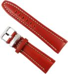  Curea de ceas din piele naturala Maro - 20mm, 24mm WZ2882 (WZ2882)