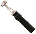  Curea ceas piele neagra DEPLOYANT 12mm 14 mm 16 mm 18 mm 20 mm 22 mm 24 mm C049 (C049)