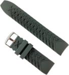  Curea Silicon gri, capete curbate - 24mm (WZ2667)