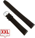  Curea Ceas Piele Naturala Maro Inchis XXL 18mm 20mm WZ2166 (WZ2166)