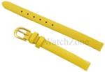  Curea ceas piele 8mm galbena (WZ1719)