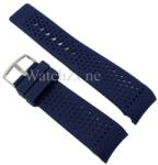  Curea Ceas Time Veranda - Piele Naturală, Neagra cu Cusătură Verde (WZ1853)