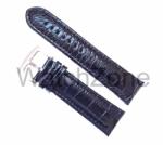  Curea neagră din piele XL 20mm 22mm 24mm 26mm WZ997 (WZ997)