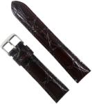 Curea Ceas Piele Naturala Maro Imprimeu Crocodil Lacuita 18mm 20mm 22mm - WZ2299 (WZ2299)