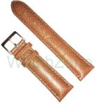  Curea Ceas Premium - Piele Naturală Maro, Imprimeu Crocodil (WZ1213)