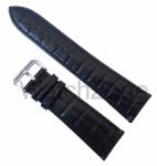  Curea Ceas Din Piele Neagra Imprimeu Crocodil 20mm 24mm WZ1037 (WZ1037)