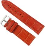  Curea de ceas din piele naturală Maro - 24mm WZ2881 (WZ2881)