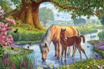 Schmidt Spiele Cai la adapat - 150 piese (56161) Puzzle
