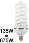 StudioKing Bec spiralat lumina continua 135W E27