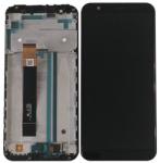 ASUS NBA001LCD004471 Gyári Asus Zenfone Max M1 ZB555KL fekete LCD kijelző érintővel kerettel előlap (NBA001LCD004471)